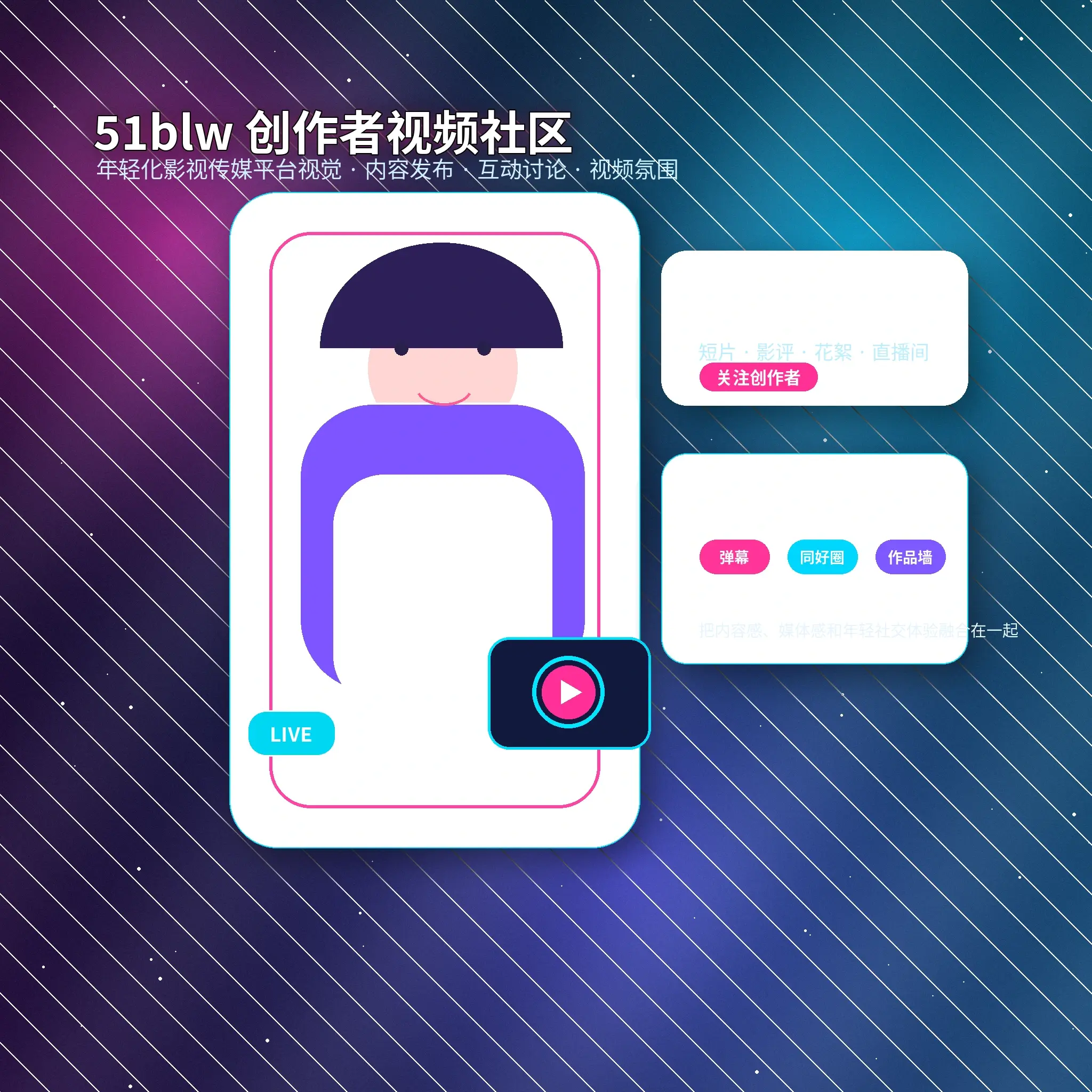 51吃瓜创作者影像内容展示